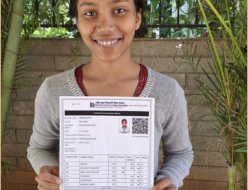 Bjagya at Completes 10th Grade